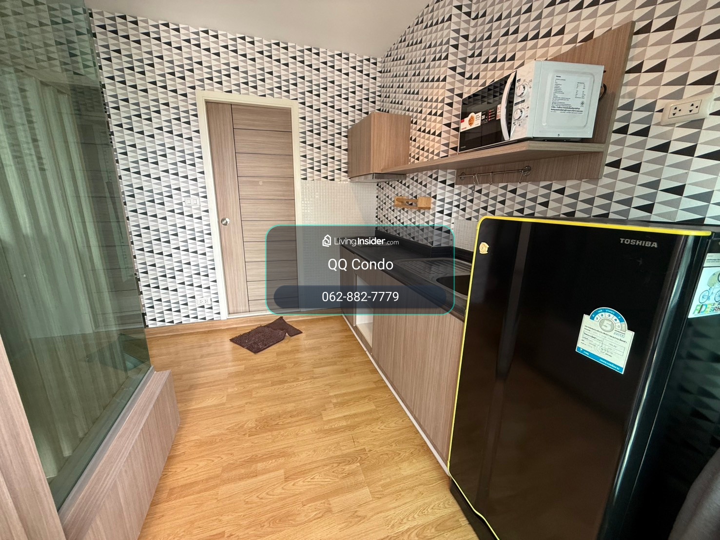 ให้เช่า Aspire Rama 4 - 1ห้องนอน  28 ตารางเมตร ใกล้ BTS เอกมัย – รูปที่ 4