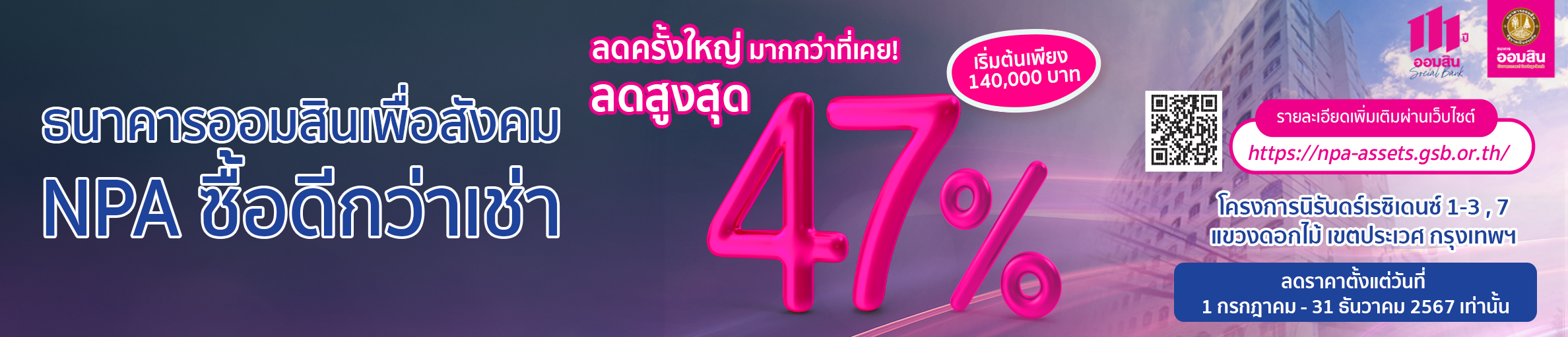 NPA ทรัพย์สินรอการขาย