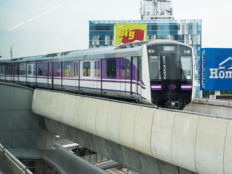 รวมประกาศขาย เช่า คอนโดใกล้รถไฟฟ้า MRT สายสีม่วง
